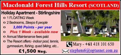 Macdonald Forest Hills Resort - £1500